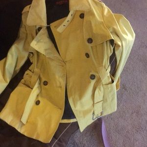 Lined lightweight trench jacket